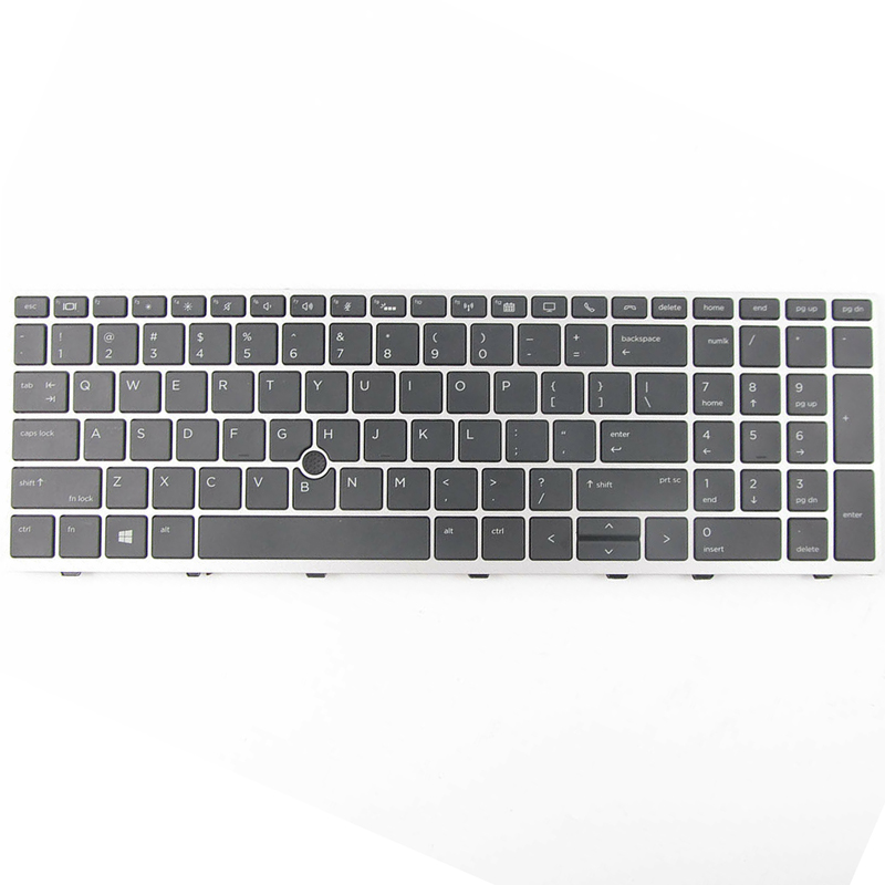 Laptop US keyboard for HP Zbook 15u G6 backlit